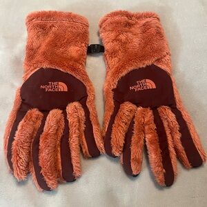 The North Face Rust Fuzzy Gloves